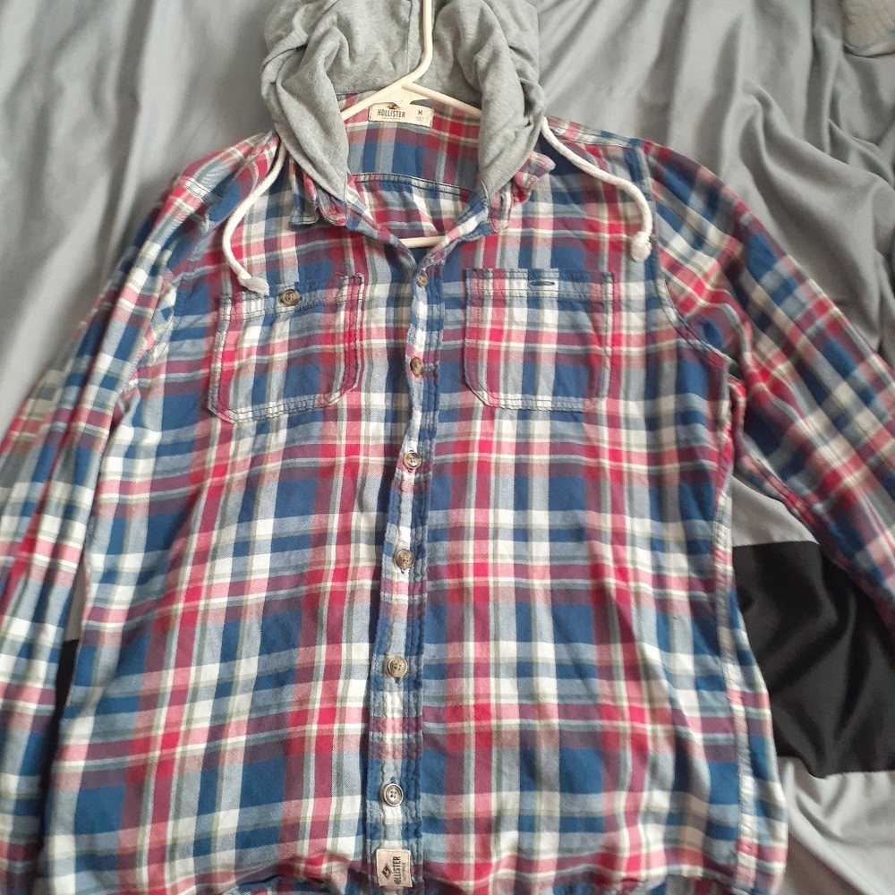 Hollister Flannel Size M